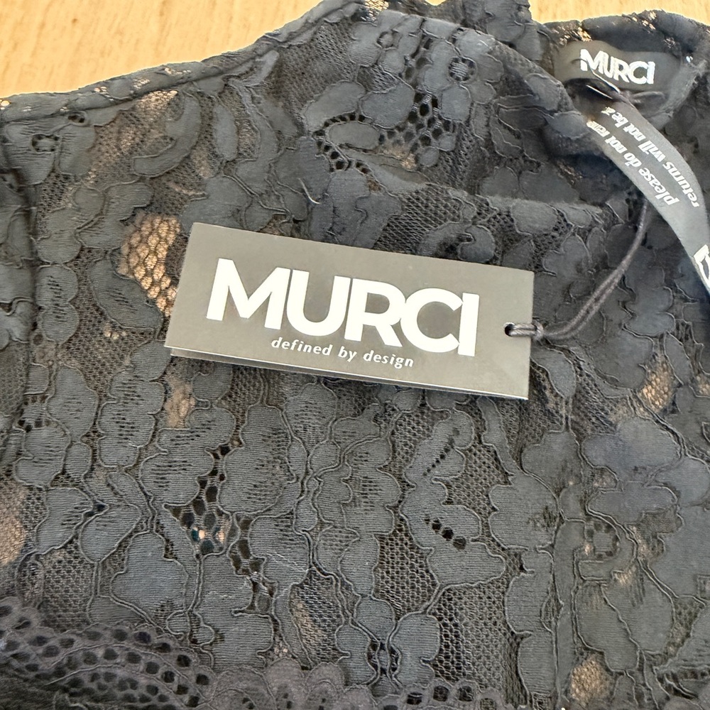 Murci black lace mini dress - Picture 7 of 7